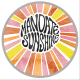 Circle Fringe Towels