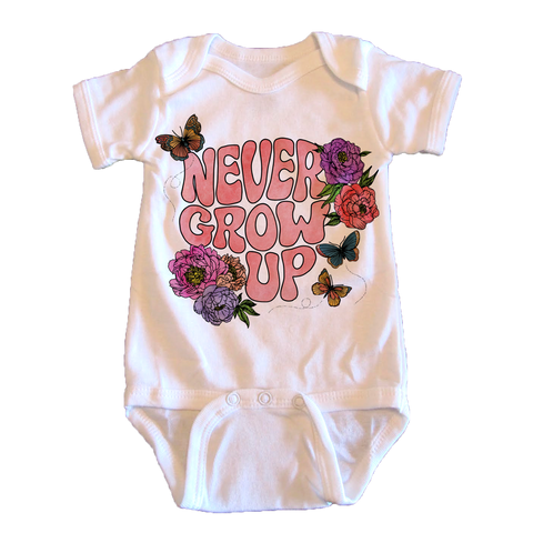 Never Grow Up - onesie