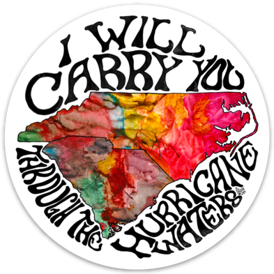 Hurricane Waters - Sticker