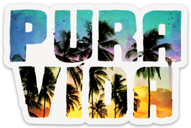 Pura Vida - Sticker