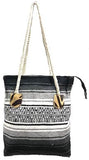 Rope Handle Falza Blanket Tote Bag