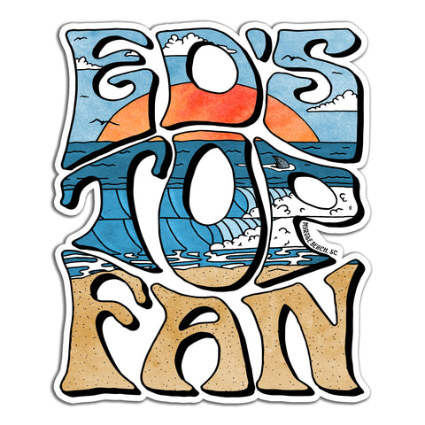 Ed's Top Fan - Sticker
