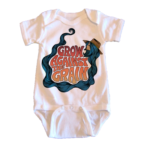 Grow Against The Grain - onesie