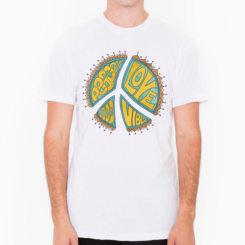 Peace, Love, Good Vibes - men's