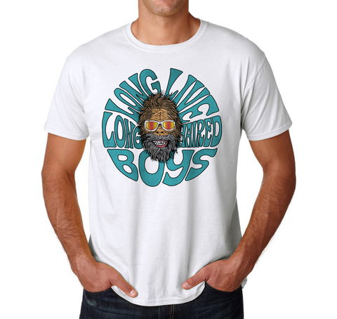 Long Live Long Haired Boy Squatch - men's