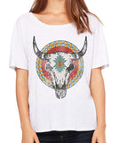 Bison Skull - women's