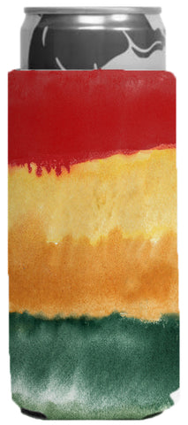 Rasta - Slim Koozie