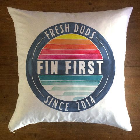 Retro- pillow cover