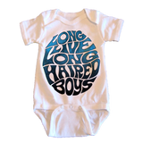 Long Live Long Haired Boys Ombre - onesie