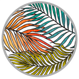 Circle Fringe Towels