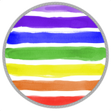 Circle Fringe Towels