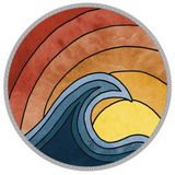 Circle Fringe Towels