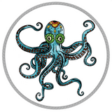 Circle Fringe Towels