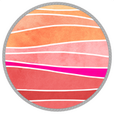 Circle Fringe Towels