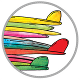 Circle Fringe Towels