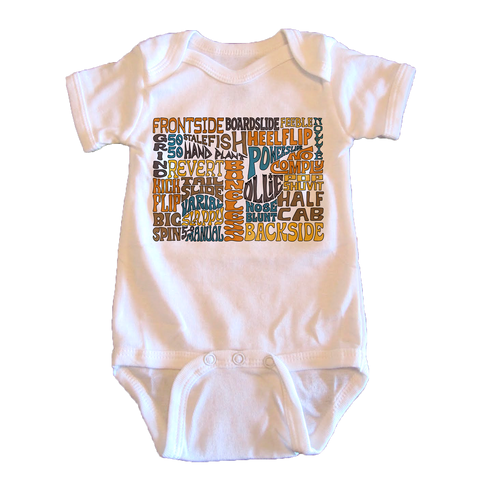 Skate Slang - onesie