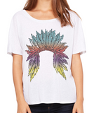 Watercolor Headdress - women's