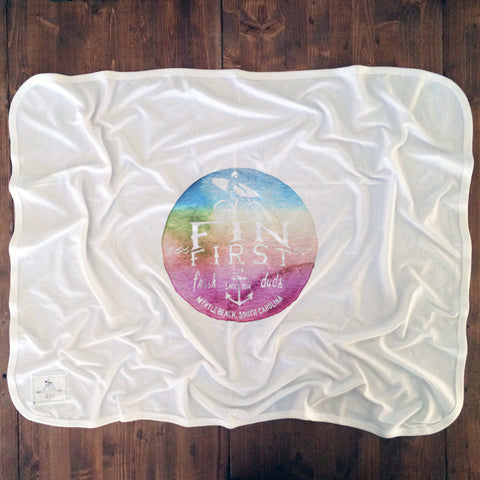 Watercolor Logo - Baby Blankets
