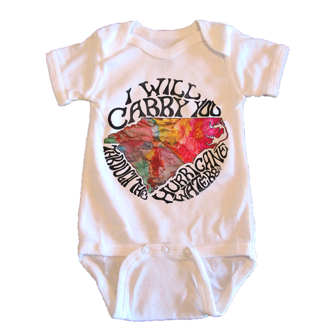 Hurricane Waters - onesie
