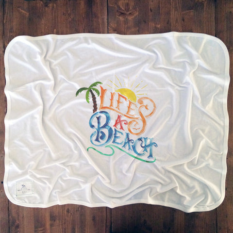 Life's A Beach - Baby Blankets