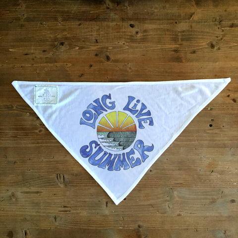 Long Live Summer - Dog Bandana