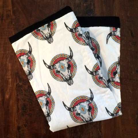Bison Skull - Siesta Blankets
