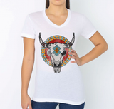 Bison Skull - women's