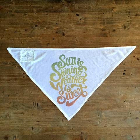 Sun Is Shining - Dog Bandana