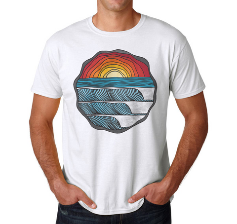 Sunrise Lines- men's