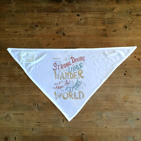 Wanderlust - Dog Bandana