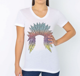 Watercolor Headdress - women's